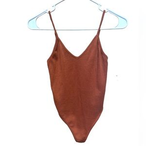 Brown body suit, slim fit, Size XS, very good condition, high quality